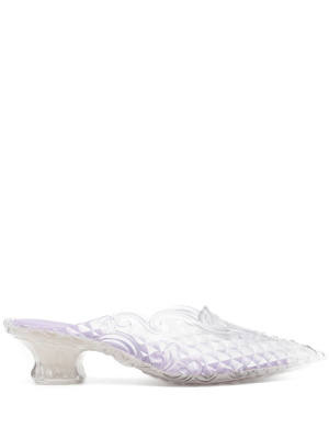 

Melissa 60mm transparent mules, Y/Project Melissa 60mm transparent mules