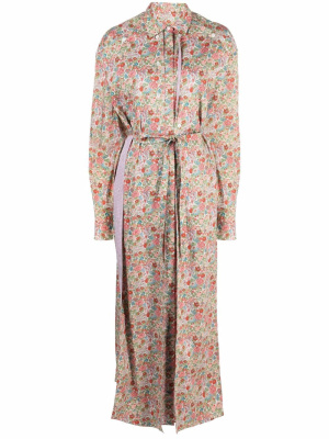 

Button panel shirt dress, Y/Project Button panel shirt dress