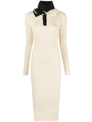 

Triple-collar knitted dress, Y/Project Triple-collar knitted dress