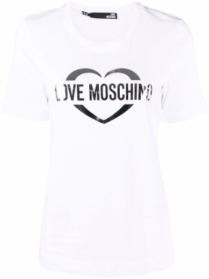 

Logo-print T-shirt, Love Moschino Logo-print T-shirt