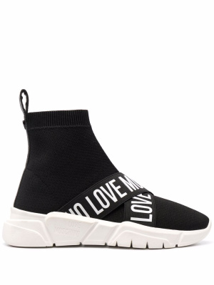 

Sock-style sneakers, Love Moschino Sock-style sneakers