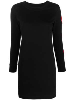 

Heart-detail sweater dress, Love Moschino Heart-detail sweater dress