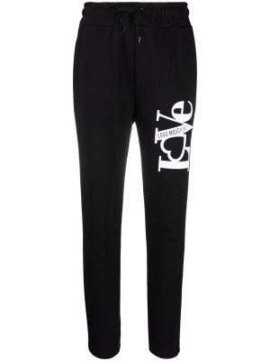 

Logo-printed joggers, Love Moschino Logo-printed joggers