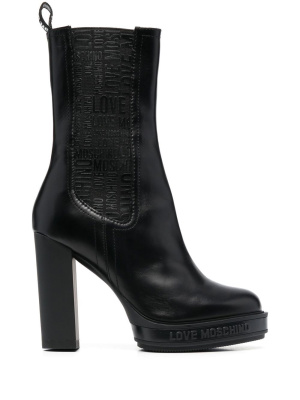 

110mm platform ankle boots, Love Moschino 110mm platform ankle boots