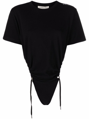 

Logo-print short-sleeve T-shirt, Y/Project Logo-print short-sleeve T-shirt