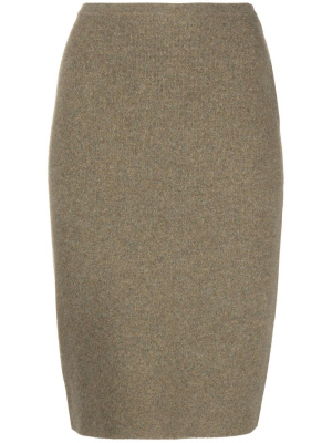 

Fine-knit midi skirt, Ralph Lauren Collection Fine-knit midi skirt