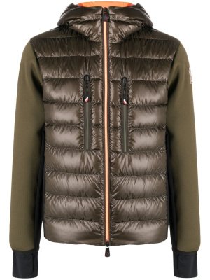 

Logo-patch padded down jacket, Moncler Grenoble Logo-patch padded down jacket