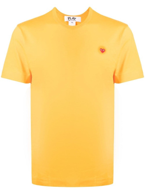 

Logo-patch short-sleeve T-shirt, Comme Des Garçons Play Logo-patch short-sleeve T-shirt
