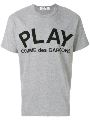 

Printed logo T-shirt, Comme Des Garçons Play Printed logo T-shirt