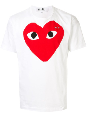 

Logo print T-shirt, Comme Des Garçons Play Logo print T-shirt