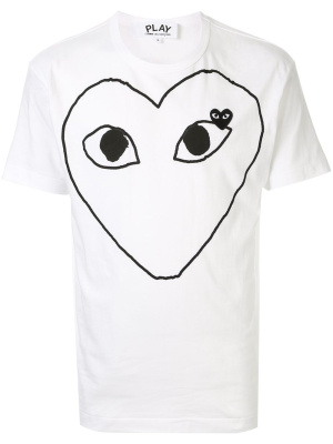 

Logo print T-shirt, Comme Des Garçons Play Logo print T-shirt