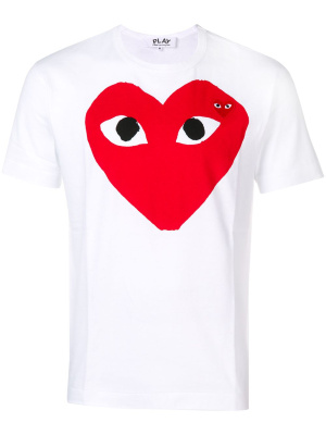 

Heart T-shirt, Comme Des Garçons Play Heart T-shirt