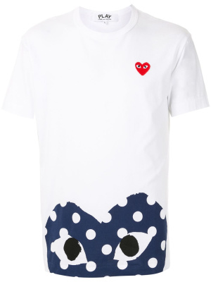 

Logo print T-shirt, Comme Des Garçons Play Logo print T-shirt