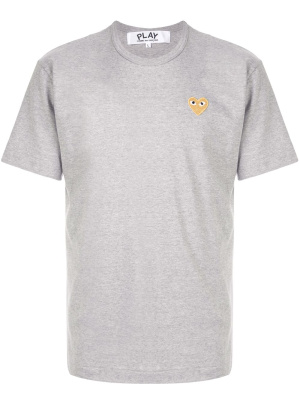 

Embroidered logo T-shirt, Comme Des Garçons Play Embroidered logo T-shirt