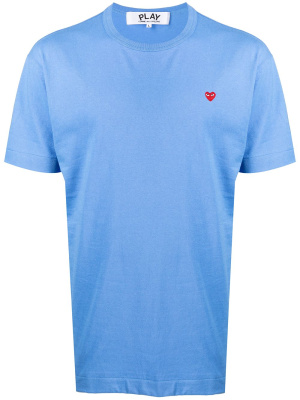 

Heart-patch short-sleeve T-shirt, Comme Des Garçons Play Heart-patch short-sleeve T-shirt