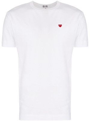 

Heart patch T-shirt, Comme Des Garçons Play Heart patch T-shirt
