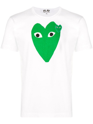 

Heart logo T-shirt, Comme Des Garçons Play Heart logo T-shirt