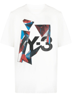 

Logo-print T-shirt, Y-3 Logo-print T-shirt