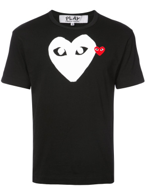 

Logo print T-shirt, Comme Des Garçons Play Logo print T-shirt