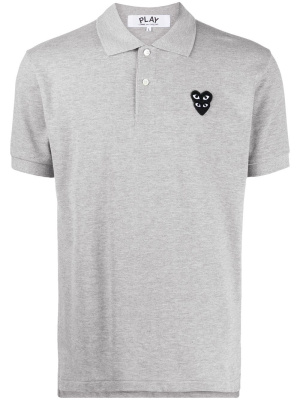 

Double heart polo shirt, Comme Des Garçons Play Double heart polo shirt
