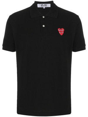 

Layered logo polo shirt, Comme Des Garçons Play Layered logo polo shirt