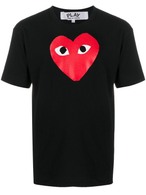 

Heart-print T-shirt, Comme Des Garçons Play Heart-print T-shirt