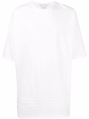 

Logo-print short-sleeve T-shirt, Y-3 Logo-print short-sleeve T-shirt