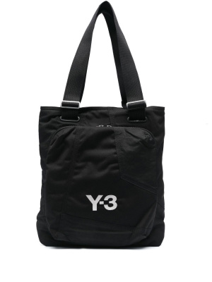 

CL logo-print tote, Y-3 CL logo-print tote