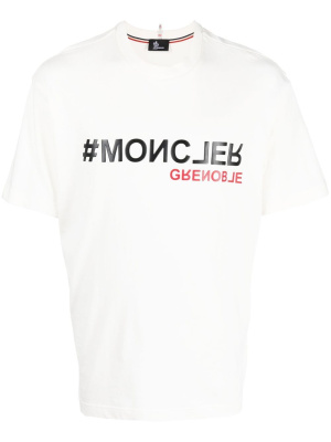 

Hashtag-print T-shirt, Moncler Grenoble Hashtag-print T-shirt