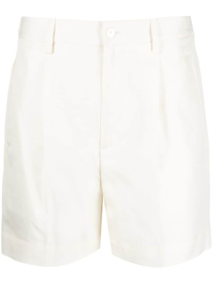 

High-rise gathered shorts, Ralph Lauren Collection High-rise gathered shorts
