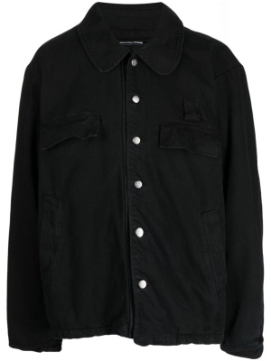 

Buttoned dyed denim jacket, FOO AND FOO Buttoned dyed denim jacket