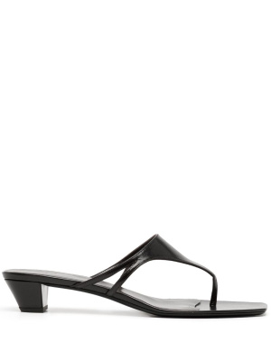 

40mm leather sandals, The Row 40mm leather sandals