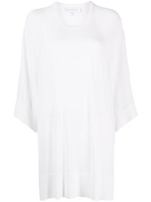 

Raglan-sleeve tunic top, Michael Kors Collection Raglan-sleeve tunic top