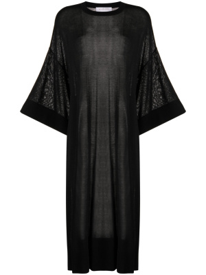 

Semi-sheer kaftan dress, Michael Kors Collection Semi-sheer kaftan dress