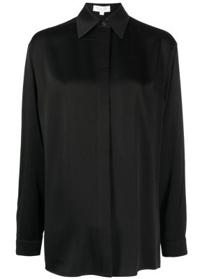 

Pointed-collar long-sleeve shirt, Michael Kors Collection Pointed-collar long-sleeve shirt