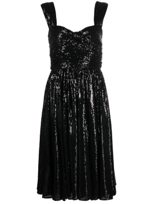 

Sequin-embellished midi dress, Polo Ralph Lauren Sequin-embellished midi dress