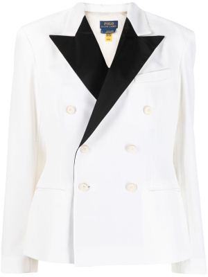 

Astor double-breasted blazer, Polo Ralph Lauren Astor double-breasted blazer