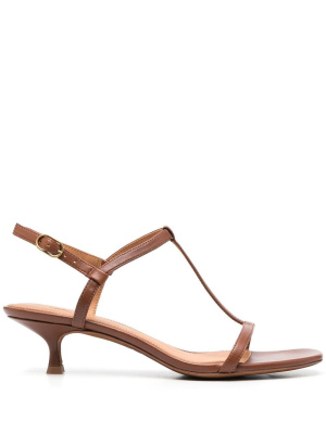 

Leather low-heel sandals, Polo Ralph Lauren Leather low-heel sandals
