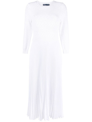 

Kadne knitted midi dress, Polo Ralph Lauren Kadne knitted midi dress