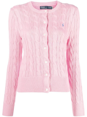 

Polo Pony cable-knit cardigan, Polo Ralph Lauren Polo Pony cable-knit cardigan