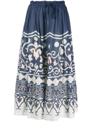 

Floral-print A-line skirt, Polo Ralph Lauren Floral-print A-line skirt