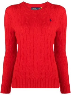 

Cable knit crew-neck jumper, Polo Ralph Lauren Cable knit crew-neck jumper