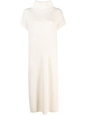 

Ribbed high-neck midi dress, Polo Ralph Lauren Ribbed high-neck midi dress