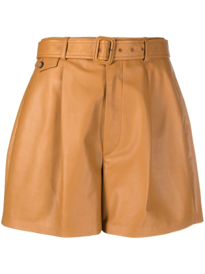 

Flared leather shorts, Polo Ralph Lauren Flared leather shorts