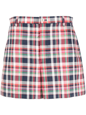 

Madras wide-leg shorts, Polo Ralph Lauren Madras wide-leg shorts
