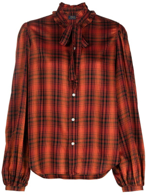 

Plaid-check print shirt, Polo Ralph Lauren Plaid-check print shirt