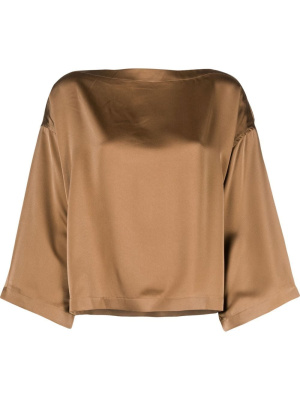 

Satin long-sleeve blouse, Polo Ralph Lauren Satin long-sleeve blouse