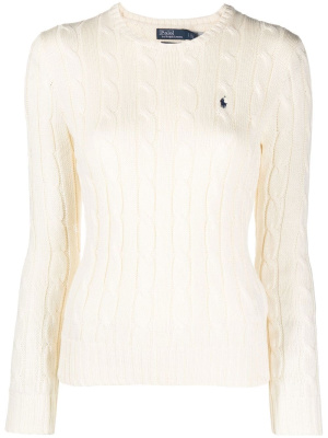 

Juliana cable-knit jumper, Polo Ralph Lauren Juliana cable-knit jumper