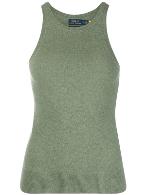 

Knitted cashmere tank top, Polo Ralph Lauren Knitted cashmere tank top