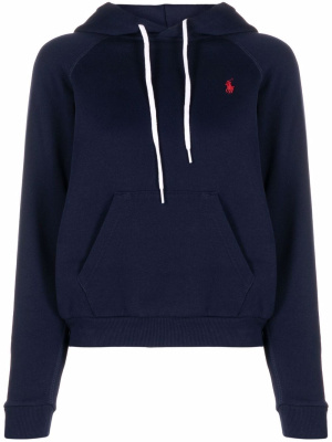 

Embroidered-logo hoodie, Polo Ralph Lauren Embroidered-logo hoodie